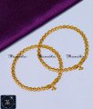 One Gram Gold Daily Use Latest Payal Design anklet, kolusu, payal, payal design, latest payal design, simple payal design, payal design for girl, Payal design simple, Payal design gold, Payal design gold latest