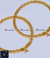 One Gram Gold Daily Use Latest Payal Design anklet, kolusu, payal, payal design, latest payal design, simple payal design, payal design for girl, Payal design simple, Payal design gold, Payal design gold latest