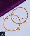 Simple Thin Chain Daily Wear Payal Design Gold anklet, kolusu, payal, payal design, latest payal design, simple payal design, payal design for girl, Payal design simple, Payal design gold, Payal design gold latest