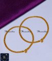 Real Gold Design Daily Use Artificial Payal anklet, kolusu, payal, payal design, latest payal design, simple payal design, payal design for girl, Payal design simple, Payal design gold, Payal design gold latest