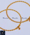 Gold Plated Daily Wear Simple Payal Design anklet, kolusu, payal, payal design, latest payal design, simple payal design, payal design for girl, Payal design simple, Payal design gold, Payal design gold latest