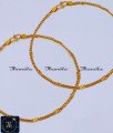Cute Simple Daily Use Gold Payal Design for Girl anklet, kolusu, payal, payal design, latest payal design, simple payal design, payal design for girl, Payal design simple, Payal design gold, Payal design gold latest