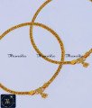 1 Gram Gold Plated Gold Payal Design Simple anklet, kolusu, payal, payal design, latest payal design, simple payal design, payal design for girl, Payal design simple, Payal design gold, Payal design gold latest