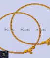 Cute Chain Pattern Gold Kolusu Design for Women simple payal design, payal design for girl, Payal design simple, one gram gold plated anklets, 1 gram gold anklets designs, gold plated anklets, , gold plated anklet for women, artificial anklet