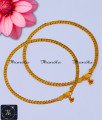 Simple Light Weight Gold Kolusu Design for Girl anklet designs, anklet designs gold, gold anklet designs for ladies, gold leg chain designs with price, gold anklet designs light weight