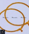 Simple Light Weight Gold Kolusu Design for Girl anklet designs, anklet designs gold, gold anklet designs for ladies, gold leg chain designs with price, gold anklet designs light weight