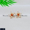 ERA2520 - 1 Gram Gold Earrings New Design Muthu Thodu Designs