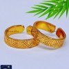 TRG1501 - Trendy Modern Gold Toe Rings Bichhiya Design Online