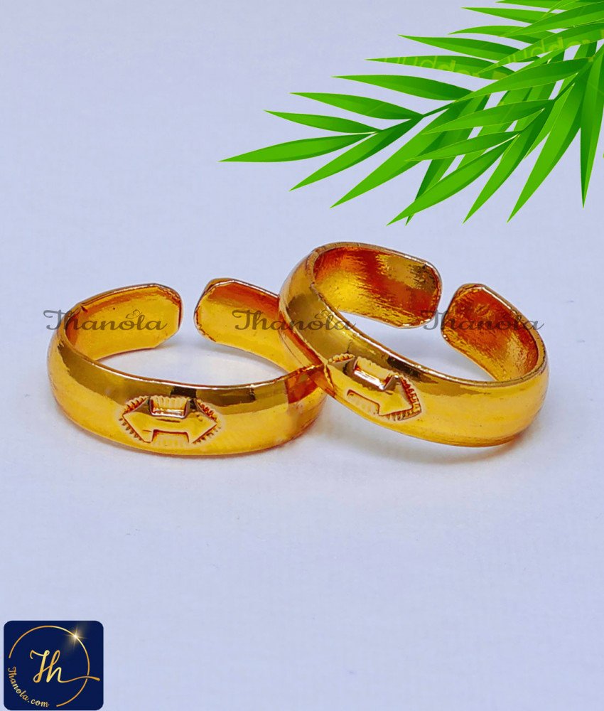 Original Impon Gold Model Wedding Leg Metti Design metti design ring