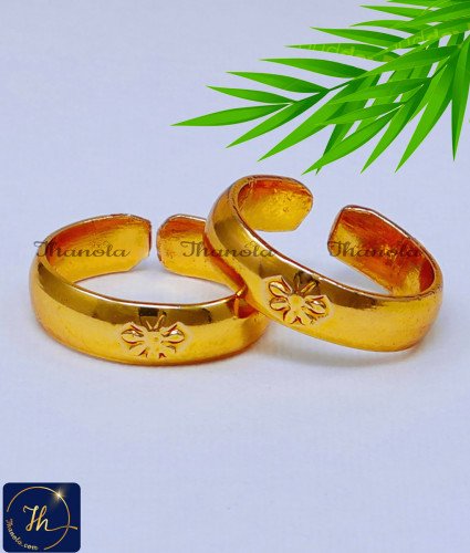 Wedding Wear Impon Simple New Model Metti Design kalungura design