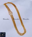 Impon Gold Design Peacock 3 Line Mugappu Chain Design Thali mugappu Latest Designs, Mugappu, Thali mugappu, Thali mugappu design, Diamond mugappu thali chain, Thali chain mugappu design, Lakshmi mugappu designs, Lakshmi mugappu chain, Lakshmi mugappu thali chain, White stone mugappu chain
