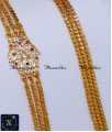Impon Gold Design Peacock 3 Line Mugappu Chain Design Thali mugappu Latest Designs, Mugappu, Thali mugappu, Thali mugappu design, Diamond mugappu thali chain, Thali chain mugappu design, Lakshmi mugappu designs, Lakshmi mugappu chain, Lakshmi mugappu thali chain, White stone mugappu chain