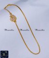 Beautiful Imitation Diamond Mugappu Thali Chain Design peacock mugappu chain, mugappu chain latest designs, gold plated mugappu chain online, one gram gold mugappu chain, mugappu chain, mugappu chain online, mugappu thali chain, mugappu pendant chain, thali mugappu design, thali chain mugappu design