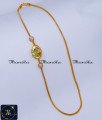 Elegant Enamel Gold Plated Mugappu Chain Online mopu chain, mugappu chain latest designs, gold plated mugappu chain online, one gram gold mugappu chain, mugappu chain, mugappu chain online, mugappu thali chain, mugappu pendant chain, thali mugappu design, thali chain mugappu design