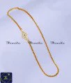 Trendy Mugappu Chain Impon Jewellery Online Shopping impon jewellery, impon jewellery online shopping, impon mugappu chain, impon thali chain, pure impon chain, impon thali chain designs, impon thali chain online shopping, stone mugappu chain, stone mugappu chain design, gold plated chain
