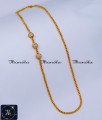 1 Gram Gold Stone Ball Mugappu with Thali Kodi Chain murukku thali chain mugappu designs, mugappu chain latest designs, gold plated mugappu chain online, one gram gold mugappu chain, mugappu chain, mugappu chain online, mugappu thali chain, mugappu pendant chain, thali mugappu design, thali chain mugappu design