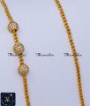 1 Gram Gold Stone Ball Mugappu with Thali Kodi Chain murukku thali chain mugappu designs, mugappu chain latest designs, gold plated mugappu chain online, one gram gold mugappu chain, mugappu chain, mugappu chain online, mugappu thali chain, mugappu pendant chain, thali mugappu design, thali chain mugappu design