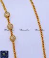 1 Gram Gold Stone Ball Mugappu with Thali Kodi Chain murukku thali chain mugappu designs, mugappu chain latest designs, gold plated mugappu chain online, one gram gold mugappu chain, mugappu chain, mugappu chain online, mugappu thali chain, mugappu pendant chain, thali mugappu design, thali chain mugappu design