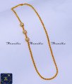 1 Gram Gold Stone Ball Mugappu with Thali Kodi Chain murukku thali chain mugappu designs, mugappu chain latest designs, gold plated mugappu chain online, one gram gold mugappu chain, mugappu chain, mugappu chain online, mugappu thali chain, mugappu pendant chain, thali mugappu design, thali chain mugappu design