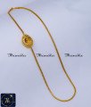 One Gram Gold Thali Chain Lakshmi Mugappu Designs Lakshmi mugappu designs, mugappu chain latest designs, gold plated mugappu chain online, one gram gold mugappu chain, mugappu chain, mugappu chain online, mugappu thali chain, double side mugappu thali chain, lakshmi mugappu chain