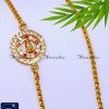 MCN1632 - Trendy Lakshmi Mugappu Chain Gold Like Impon Jewellery