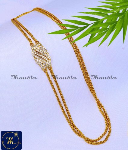 Trendy Daily Wear Impon Mugappu Thali Chain New Model panchaloha jewellery online shopping