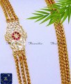 New Model Daily Wear 3 Line Trendy Mugappu Thali Chains side lockets mugappu chain