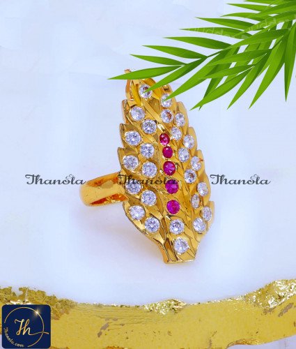 Traditional Gold Model Original Impon Ring for Women impon jewellery, impon jewellery online shopping, impon ring, original impon ring, impon ring for girls, impon ring for women