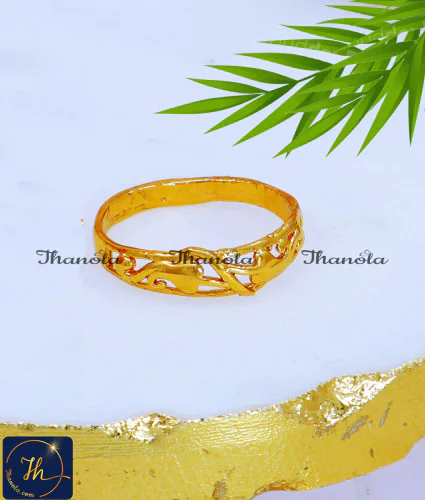 RNA1349 - Impon Daily Use Plain Gold Ring Design for Female