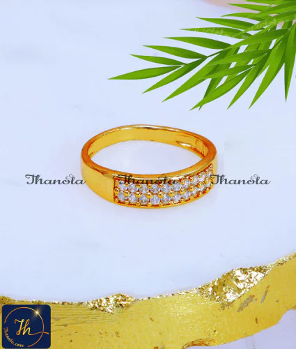 Beautiful White Stone Ring Design for Women simple white stone ring, gold simple white stone ring, white stone ring design for female, white stone ring for ladies, simple gold ring with stone, simple stone ring design for female, ring design, gold ring design