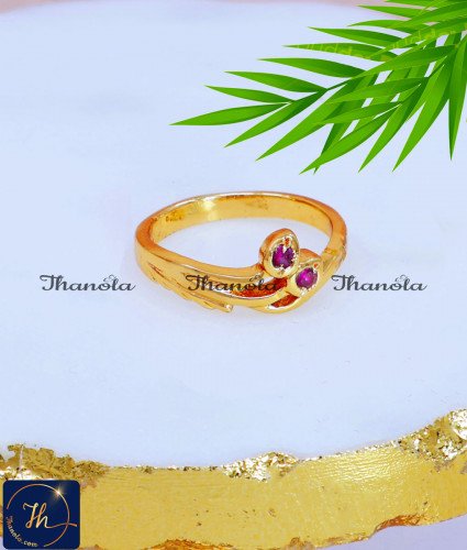 Cute Impon Ruby Stone Gold Plated Finger Ring Online gift for girls, unique birthday gift for girls, unique gift for girls, gift for wife birthday, finger ring for girls, finger ring for girls, 1 gram gold ring, gift, gift for girlfriend, gift for daughter, gift for mom, gift for mother
