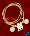 Gold Plated Meenakshi Sunderashwar Thali Chain Design traditional tamil thali chain designs, hindu thali design, marriage tamil thali chain designs, traditional tamil thali chain designs