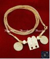 South Indian Wedding Tamil Iyer Thali Design Simple namam thali design gold