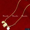 THN1011 - One Gram Gold Plated Namam Tamil Thali Chain Designs