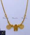 Gold Plated Daily Use Vanniyar Thennai Maram Thali Design tamil vanniyar gounder thali design