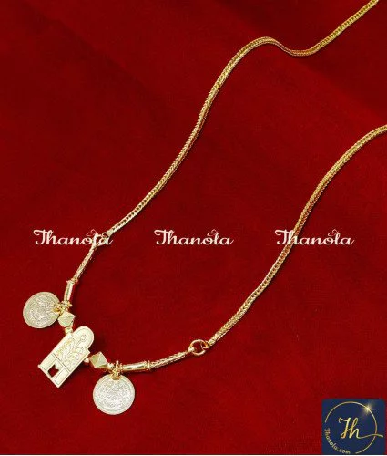 yellow gold mangalsutra design