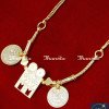 THN1018 - Pure 1 Gram Gold Thali Chain New Model for Women