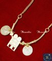 Pure 1 Gram Gold Thali Chain New Model for Women latest gold thali chain designs with price