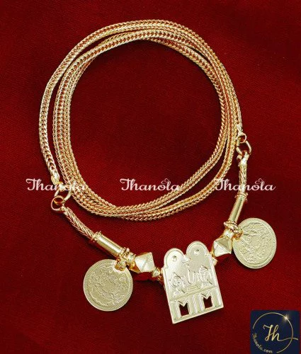 Iyengar Sangu Sakkaram Perumal Thali Mangalyam Design sangu sakkaram thali