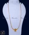 1 Gram Gold Plated Long Annalakshmi Thali Chain Design tamil chettiar thali design