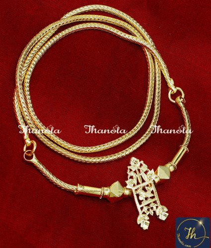 1 Gram Gold Plated Long Annalakshmi Thali Chain Design tamil chettiar thali design