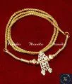 Gold Model Anna Lakshmi Long Murukku Thali Chain Design yellow gold thali chain