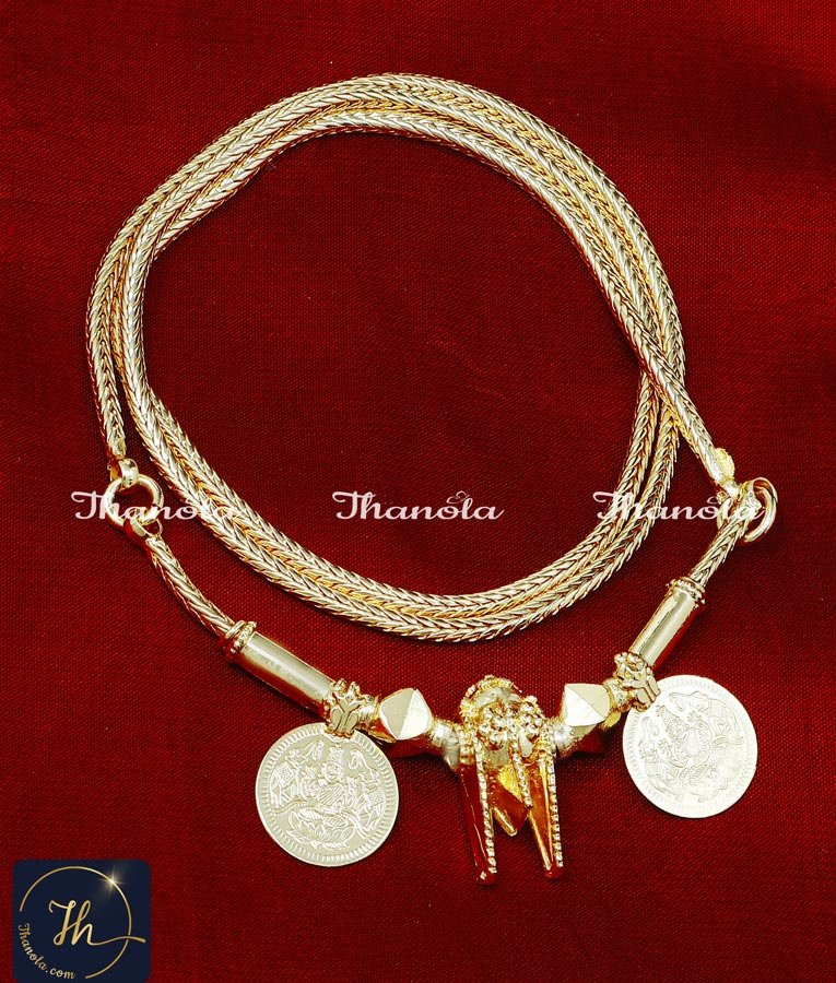 Sivan Thoppa Thaali Gold Plated Thali Chain Online one gram gold thali
