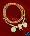 Thirumangalyam Gold Plated Shiva Gothram Thali Design shiva gothram thali design
