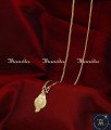 Gold Long Chain Daily Wear Kerala Nair Thali Designs nair kumbala thali
