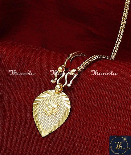 THN1041 - Kerala Thali Chain Om Pendant Malayali Mangalsutra