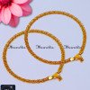 ANA1032 - 10 Inch New Model Daily Use One Gram Gold Plated Anklets
