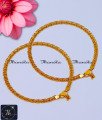 New Model Daily Use One Gram Gold Plated Anklets simple payal design, payal design for girl, Payal design simple, one gram gold plated anklets, 1 gram gold anklets designs, gold plated anklets, , gold plated anklet for women, artificial anklet