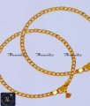 Elegant Link Chain Gold Plated Anklets Online anklet designs, anklet designs gold, gold anklet designs for ladies, gold leg chain designs with price