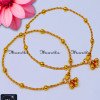 ANA1046 - 9.5 Inch Elegant Daily Use 1 Gram Gold Anklets Designs